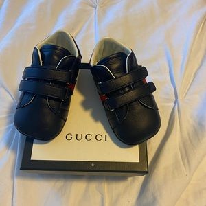 Gucci soft bottom baby boy shoes